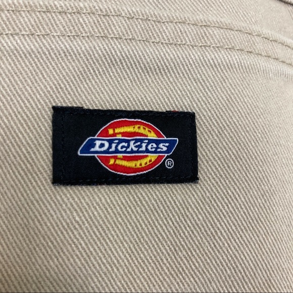 Dickies khaki straight leg jeans 38x30 cotton 90s y2k grunge classic skater - Picture 6 of 9